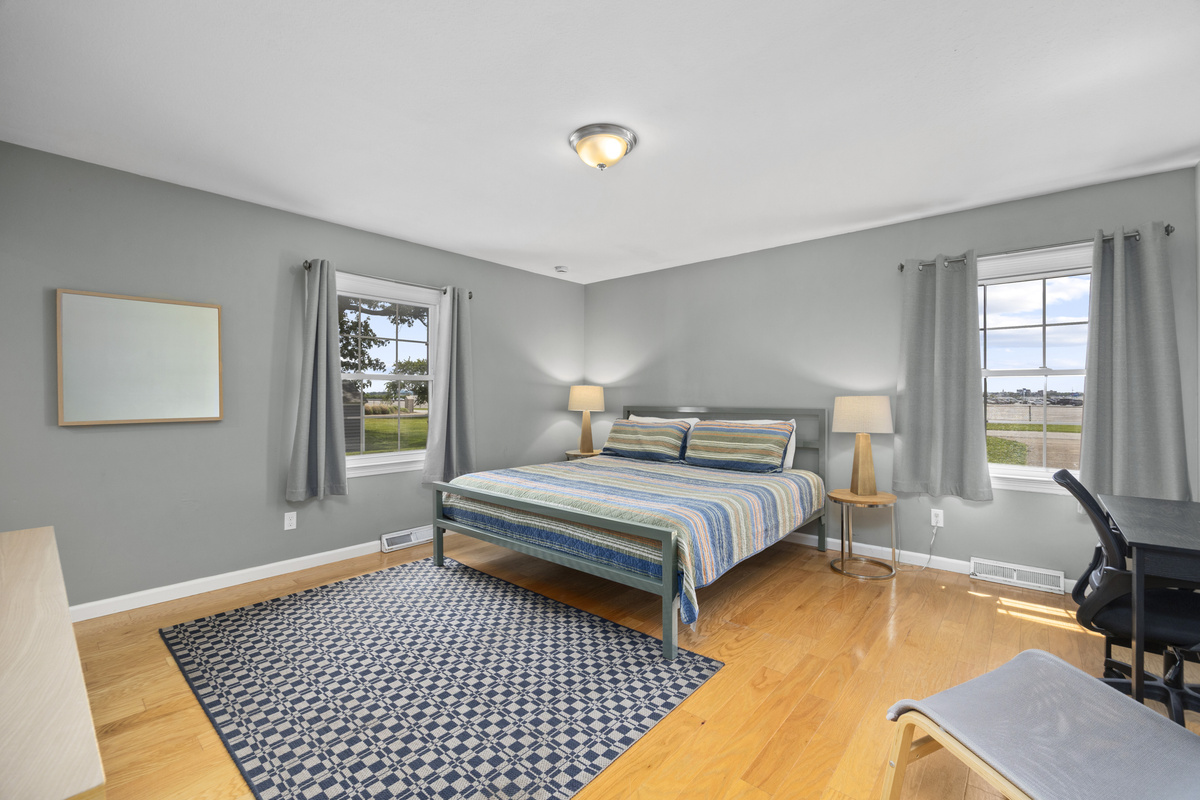 Primary Bedroom King Bed and Private Bath