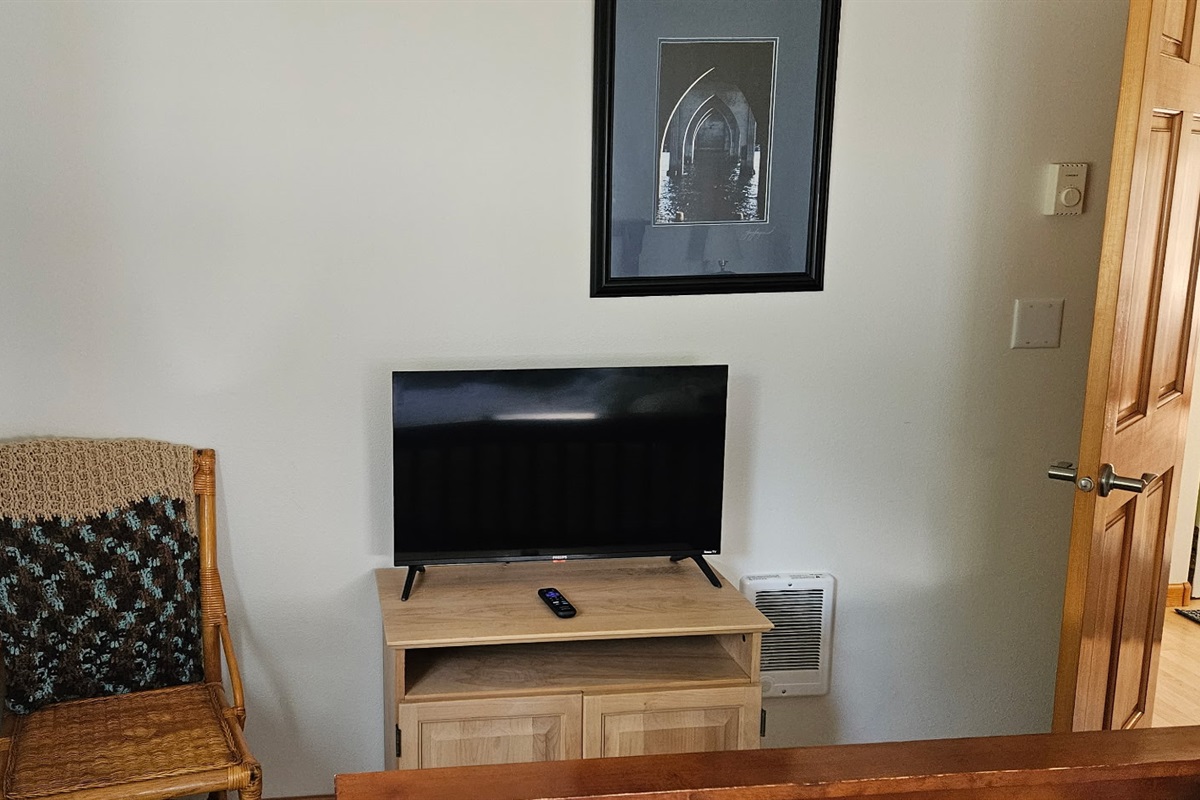 Roku TV in Queen Room
