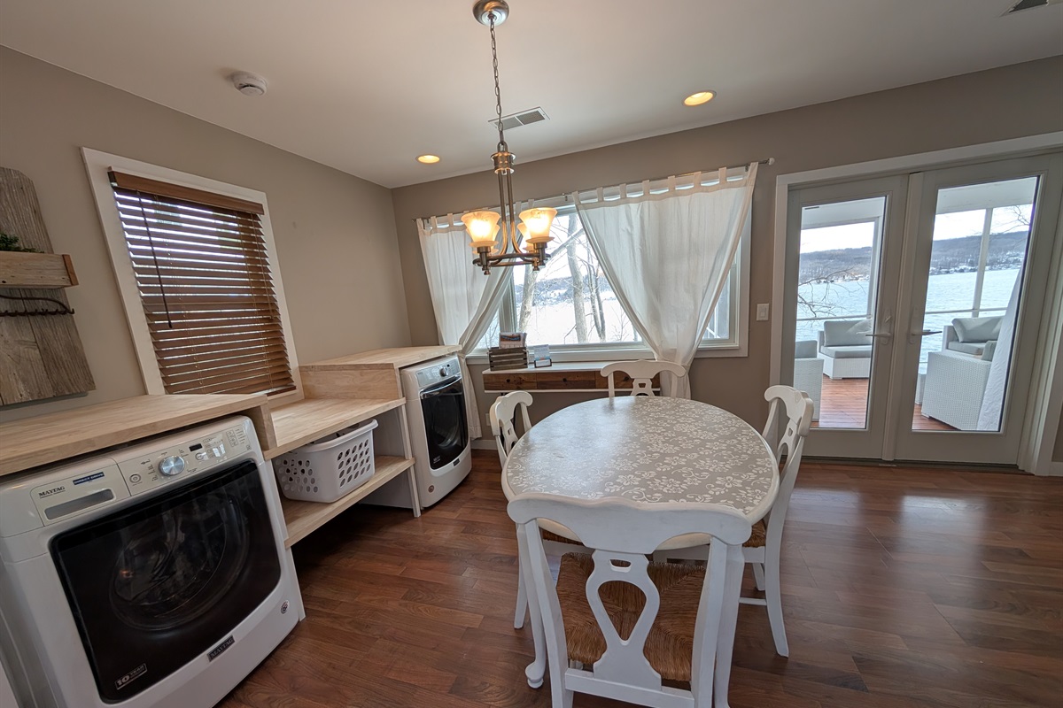 2nd Washer and Dryer (Guest House)