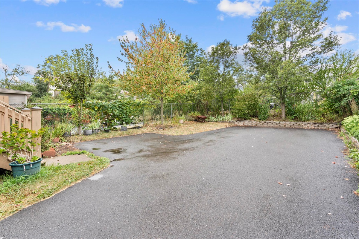 Large Back Yard with Plenty of Parking
