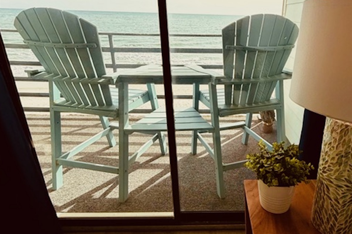 Relax on the balcony