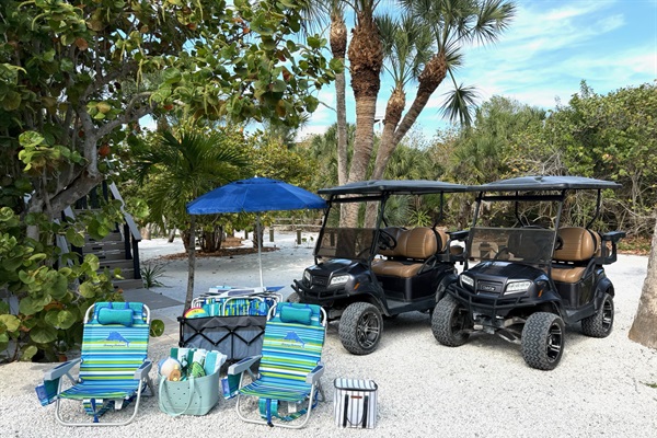 Your perfect beach day, fully loaded. No busy roads, no crowds, just pure relaxation