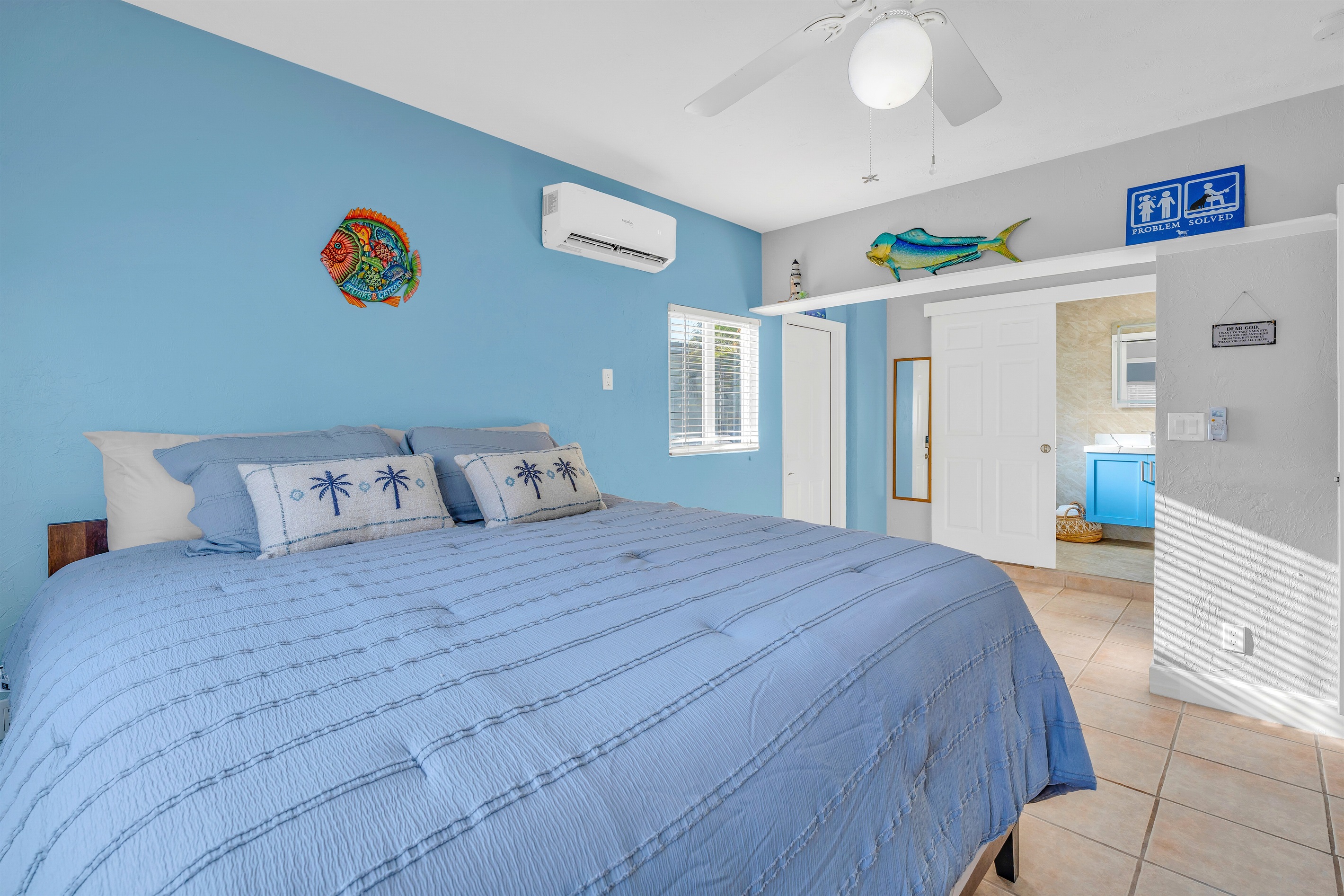 The first of two King size bedroom suites.