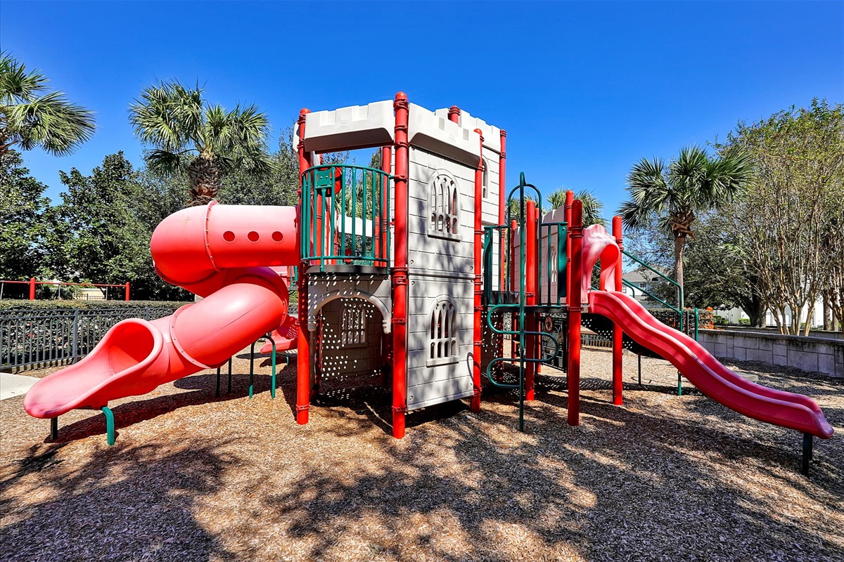 Windsor Hills features three separate playgrounds located throughout the resort.