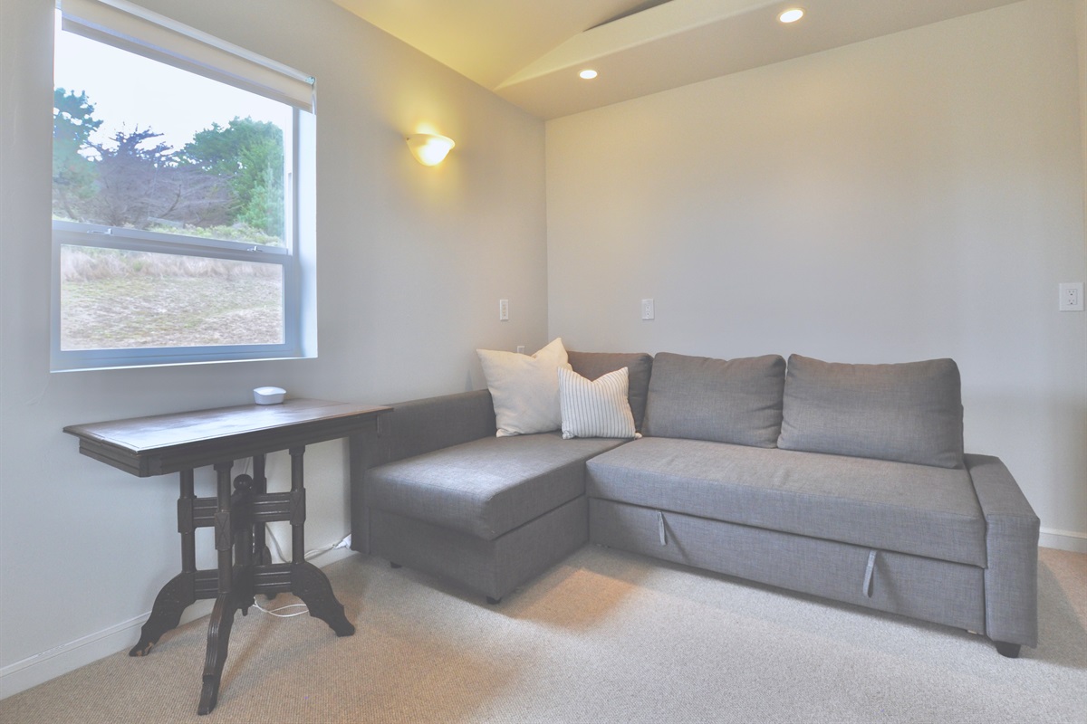 Office with sleeper couch