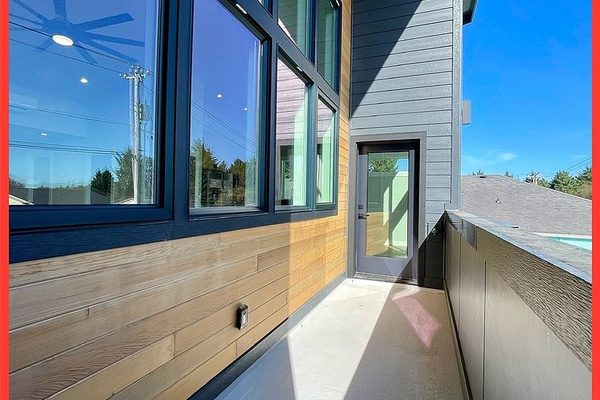 A private covered deck — step out for fresh coastal air, morning coffee or a nightcap under the stars.