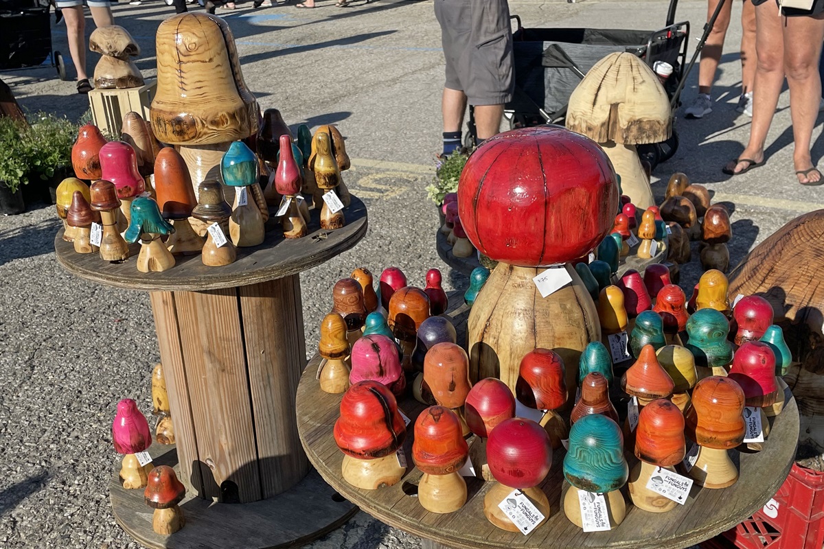 Mushrooms at St. Jacob's Market