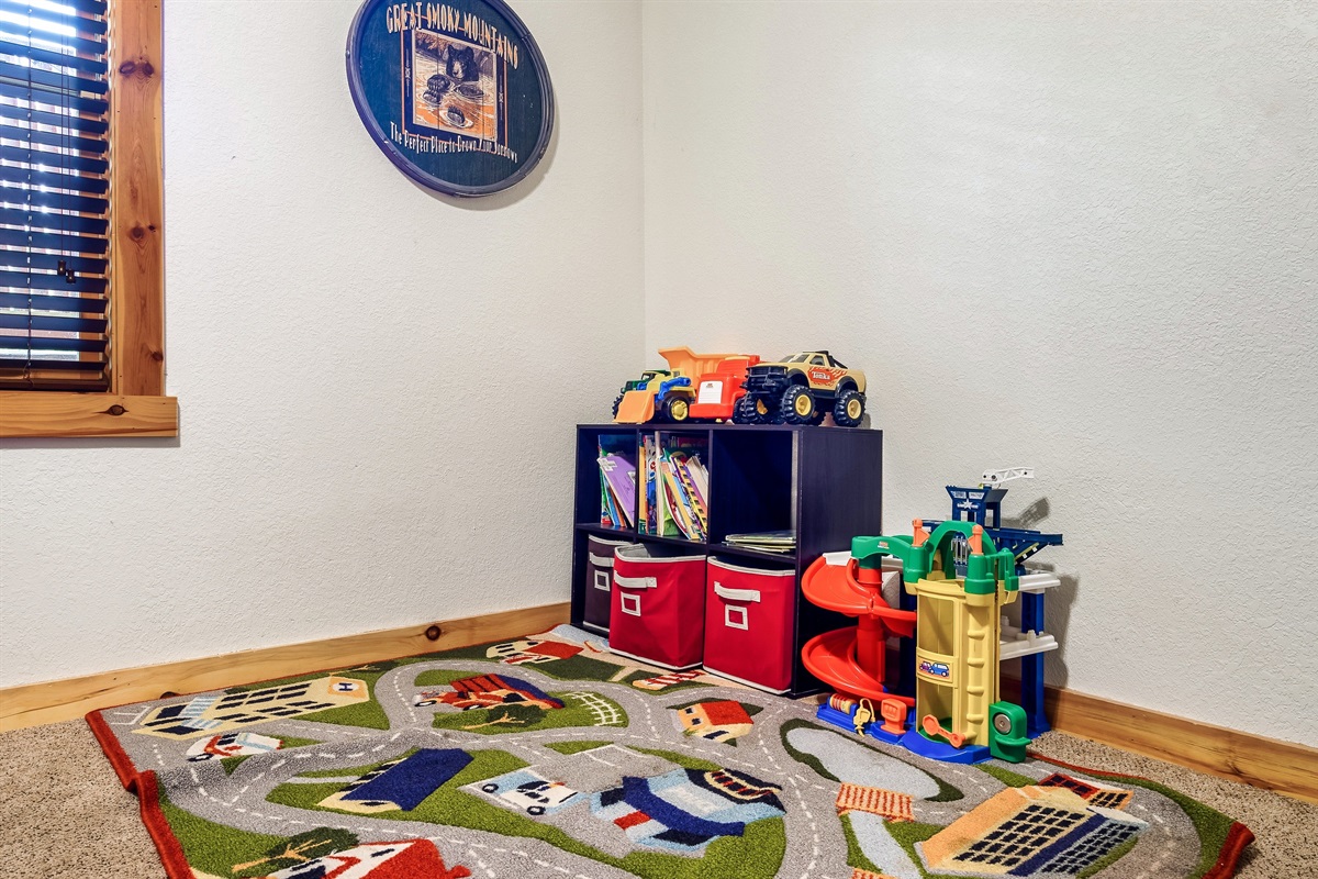 Let kids take over their own playful space filled with toys, color, and room to imagine, laugh, and unwind.