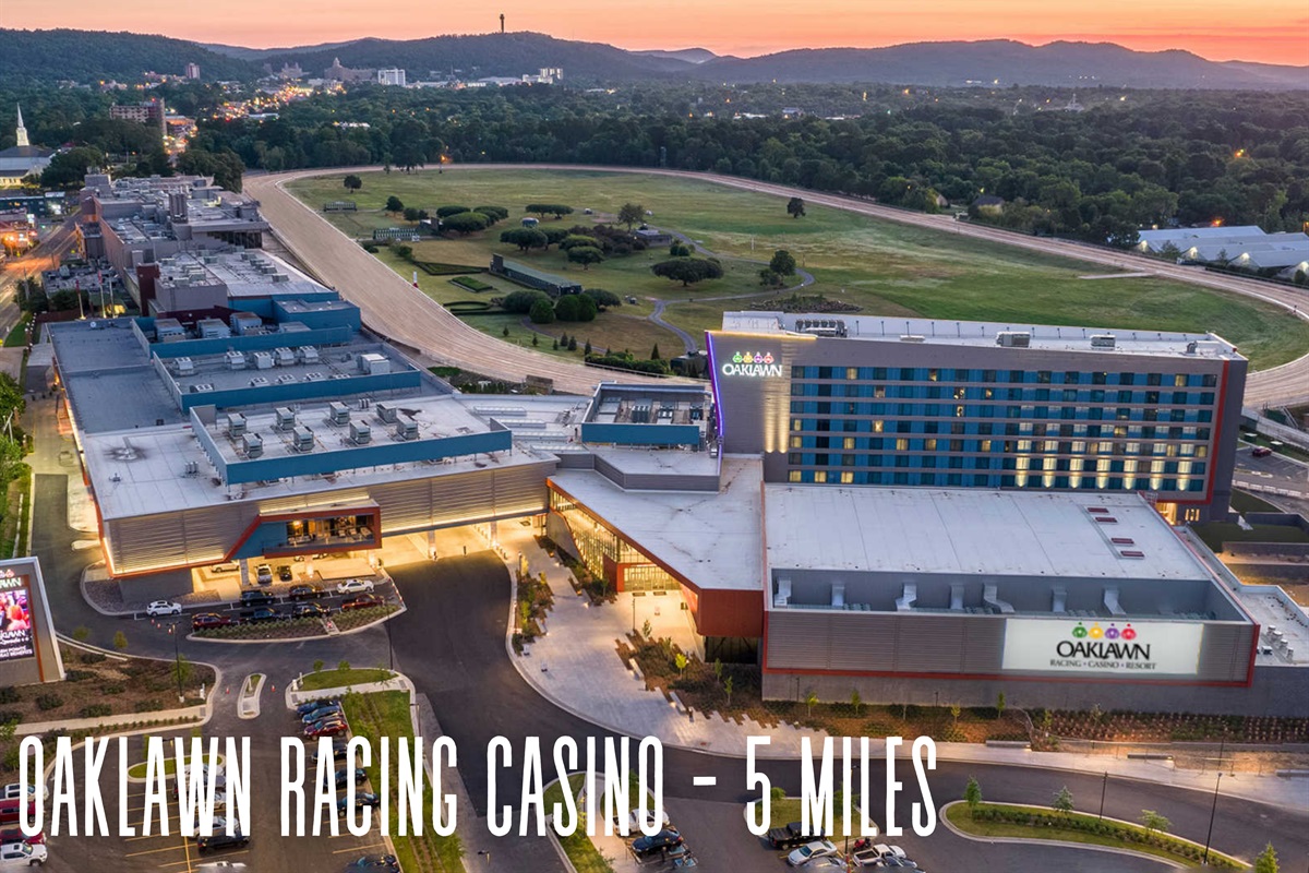 Oaklawn Racing Casino (5 miles): Enjoy live horse racing, gaming, and entertainment year-round.