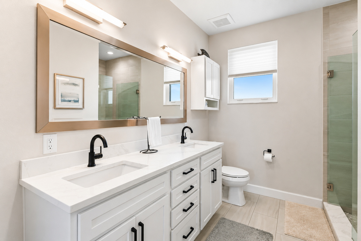 Master bathroom