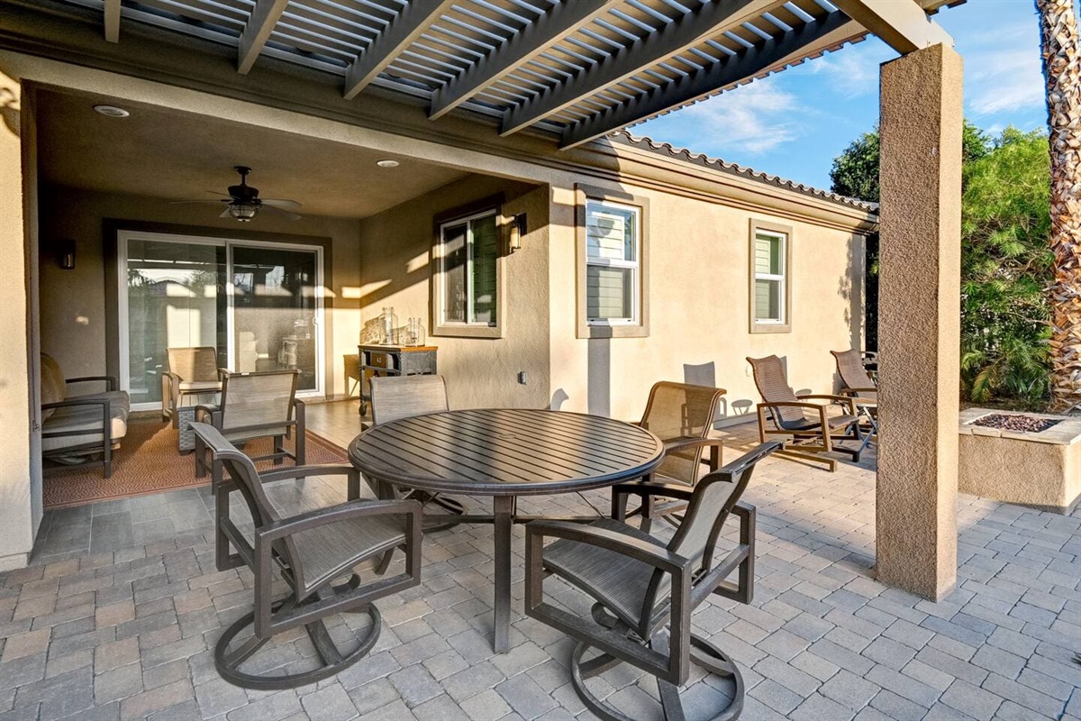 Back Patio - Lounging Area