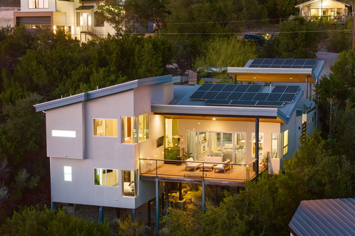 Inviting exterior showcasing indoor-outdoor living