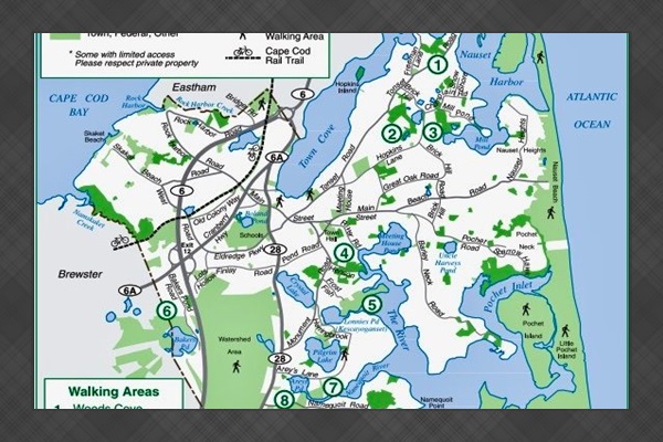 Orleans offers nearly 1,000 acres of open space—perfect for walking, swimming, or exploring trails—across public beaches, conservation lands, and town landings.