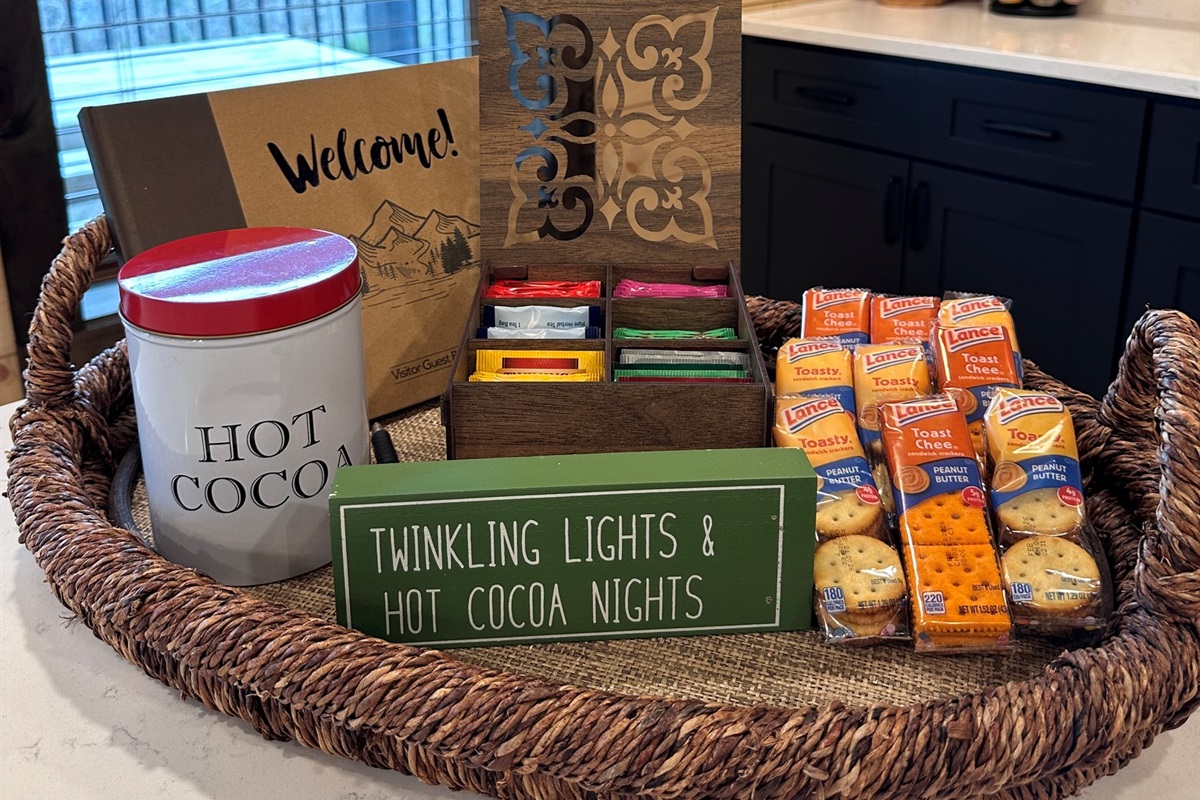 Welcome food & drinks