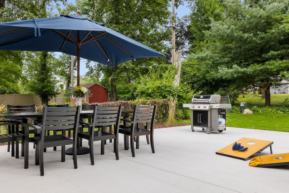 Backyard Area