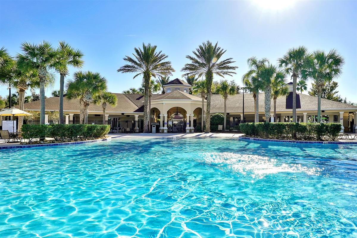 Huge Lagoon Style Pool
