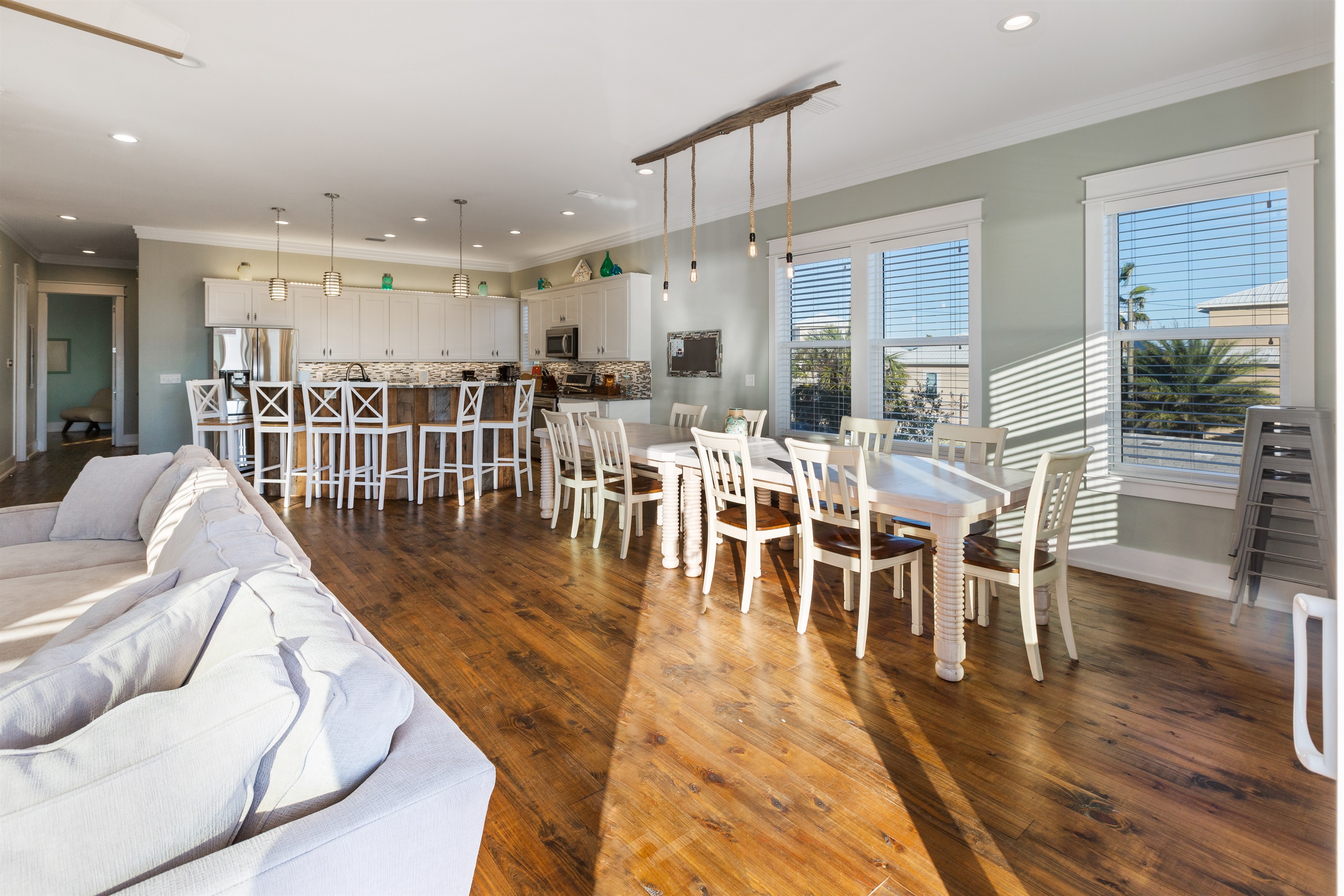 The perfect layout for everyone to enjoy activities together.