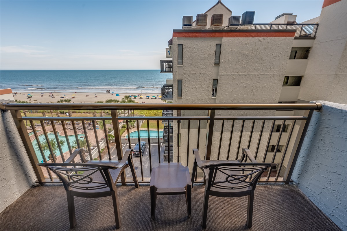 Balcony with Amazing Views