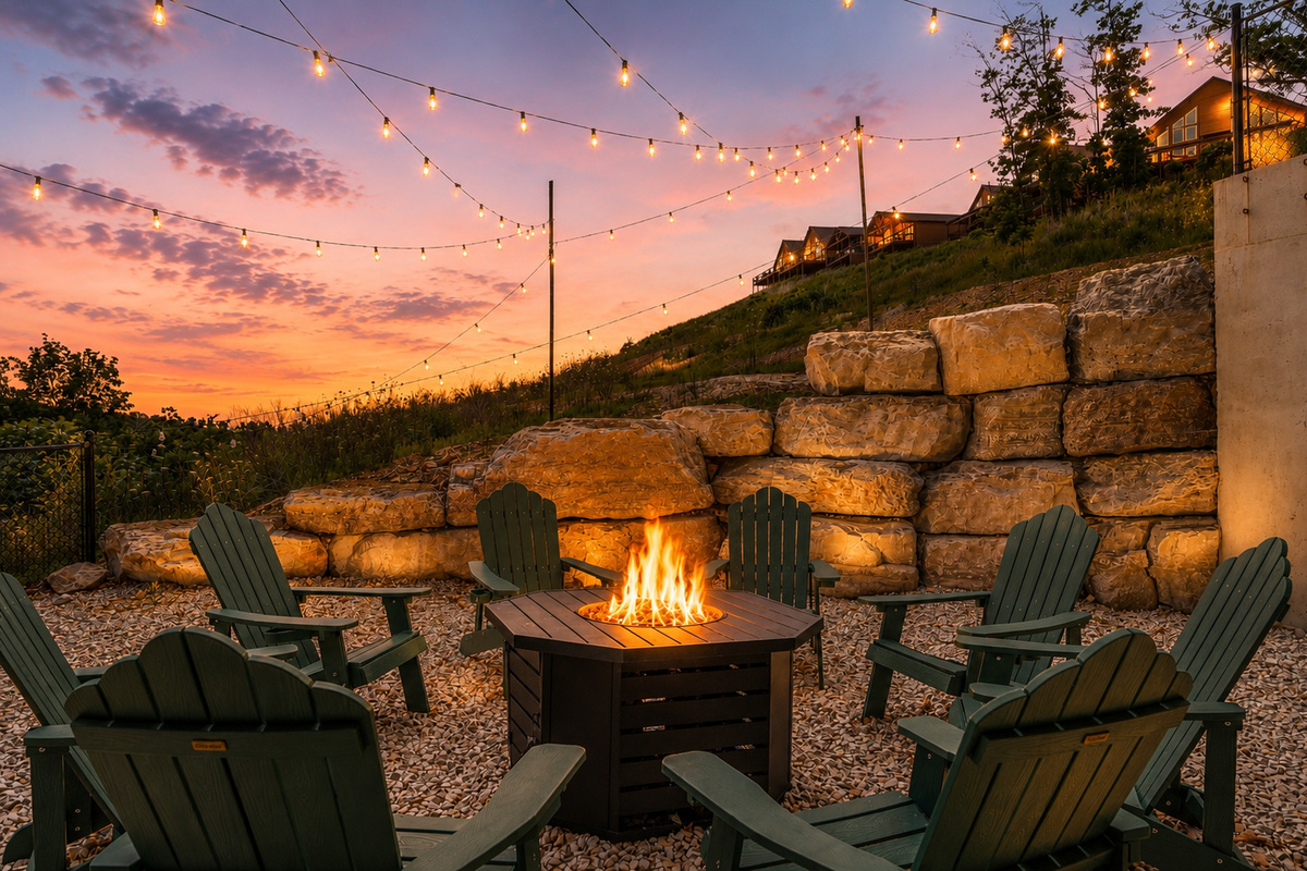 Enjoy the Firepit with the whole family
