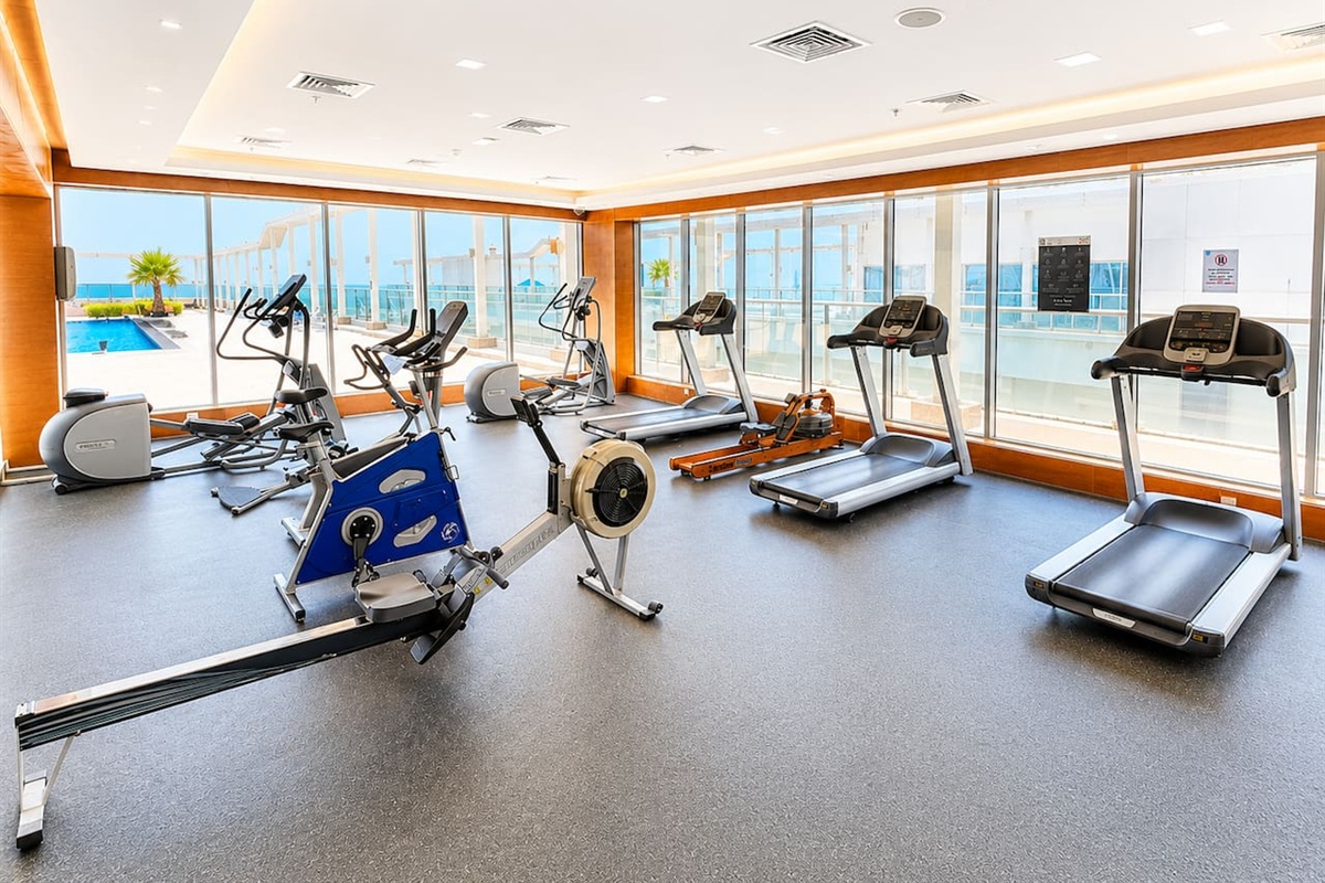 Rooftop gym