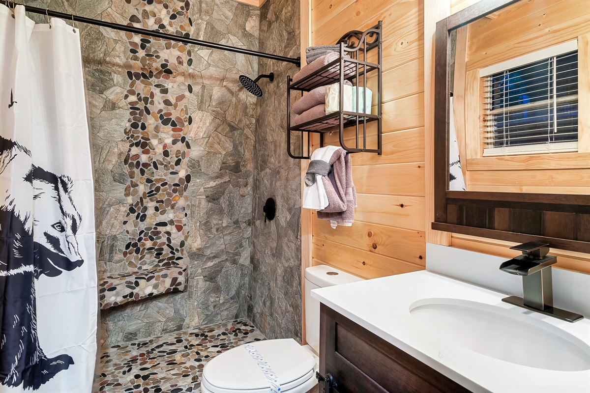 Main level bathroom
