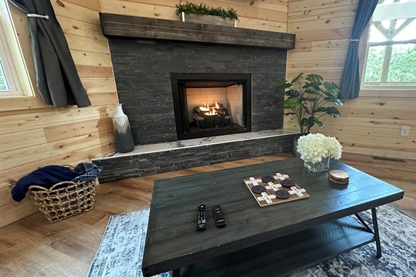 One Touch Gas Fireplace