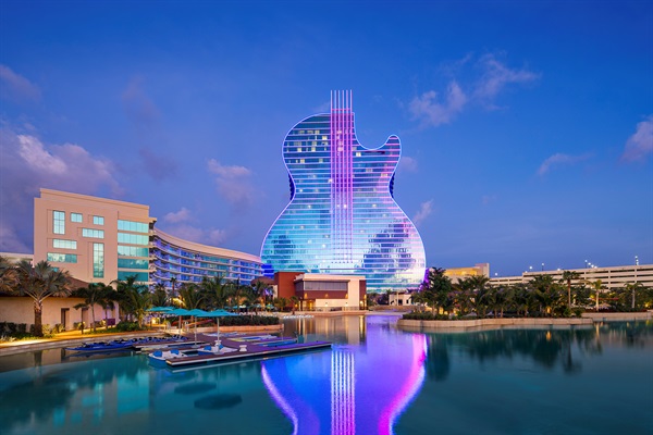 Iconic Seminole Hard Rock Hotel & Casino just minutes away