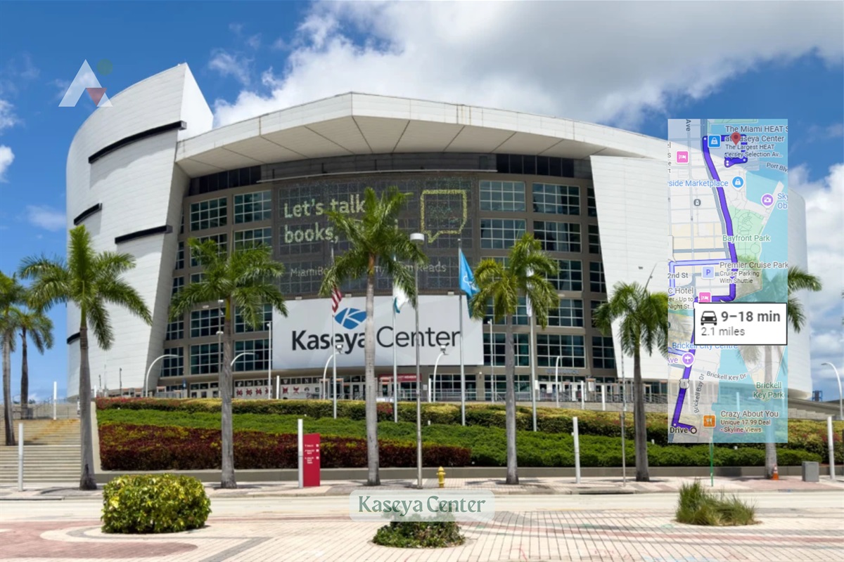 The home of the NBA's Miami Heat and the city's primary venue for blockbuster concerts. Located on the waterfront, it is positioned between the skyline and the bay, providing a world-class event experience