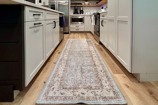 We provide dishwasher pods, dish soap, paper towels, in addition to some spices!