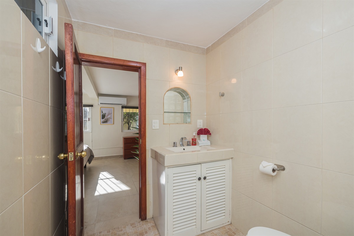 Bedroom 1 Private Bathroom with Walk-in Shower