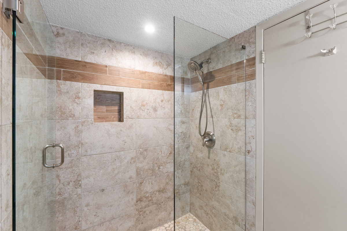 Hallway bathroom
