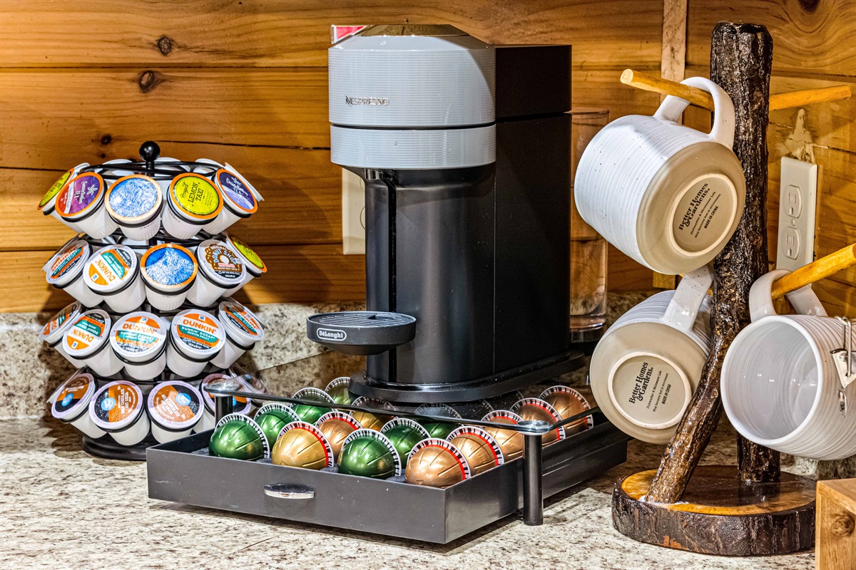 Coffee bar bliss.