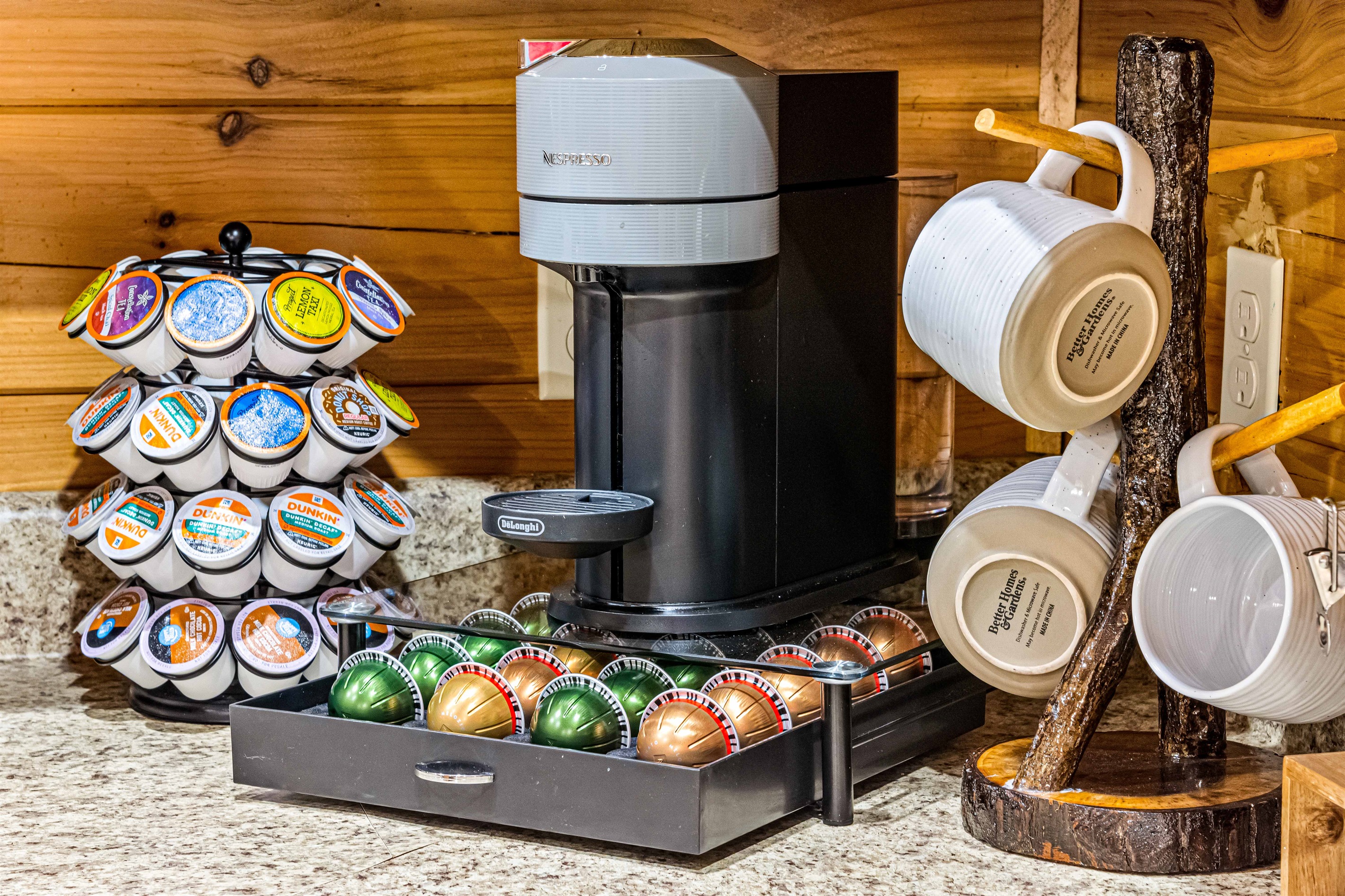 Coffee bar bliss.