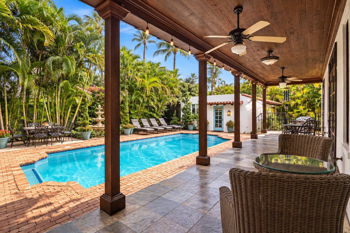 Covered Pool Patio