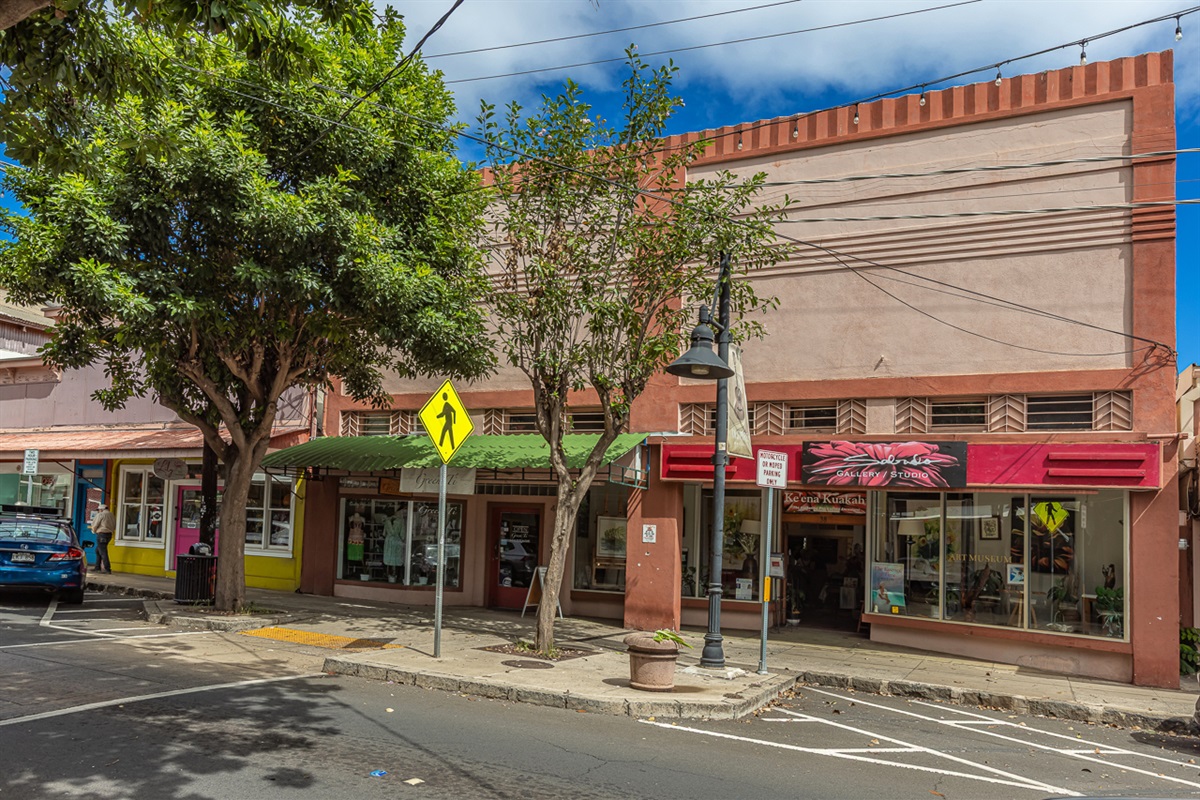 Go for a stroll and pop in to the stores