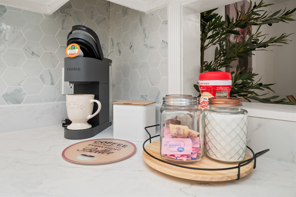 Coffee is a must-have for many, so don't worry, we got you covered!