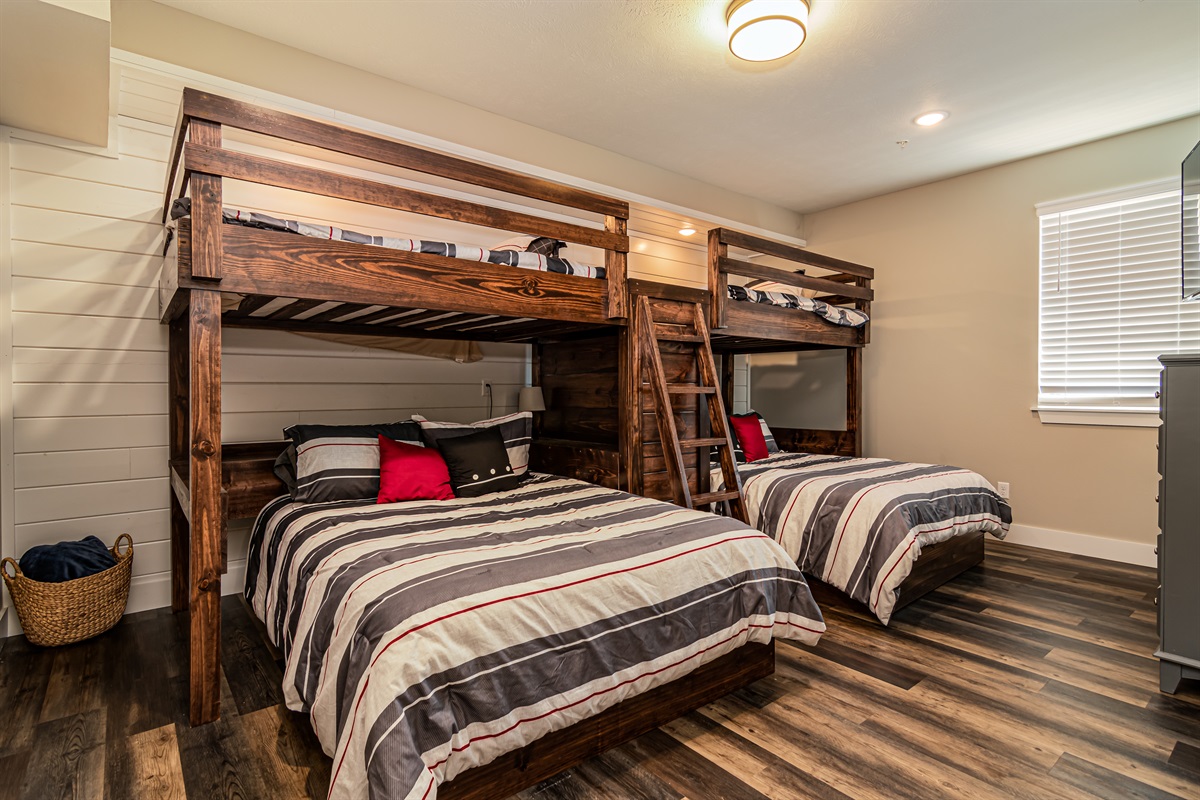Lower level bunk room