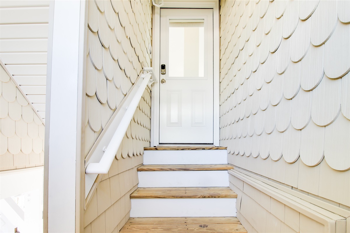 Front Entrance with Smart Lock