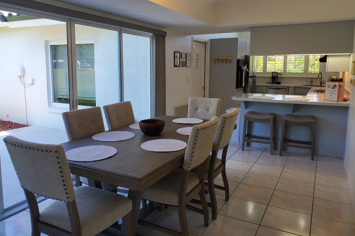 Dining Room and Kitchen nook