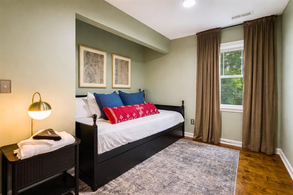 Smart and versatile sleeping space — perfect for kids or extra guests.