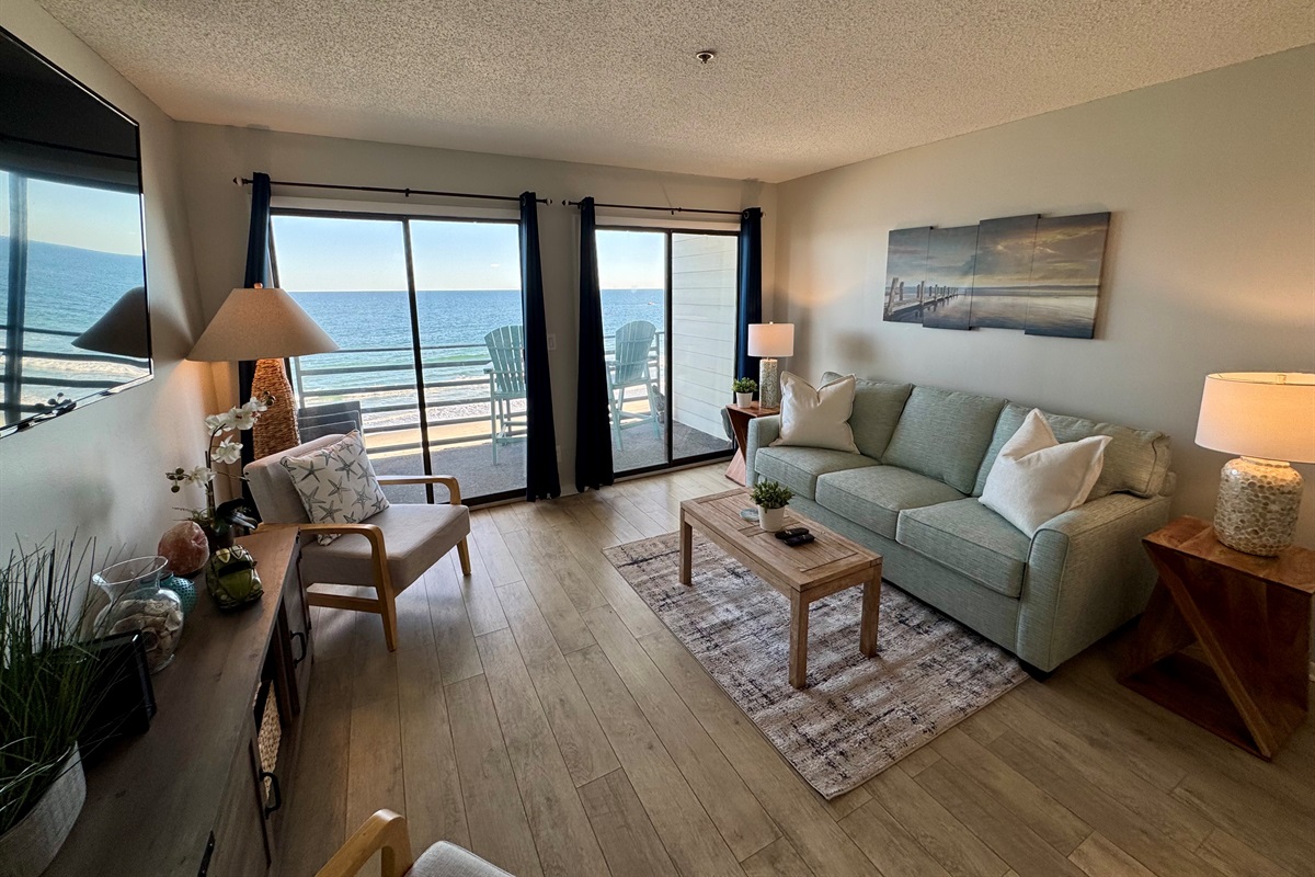 Living Room with Sleeper Sofa