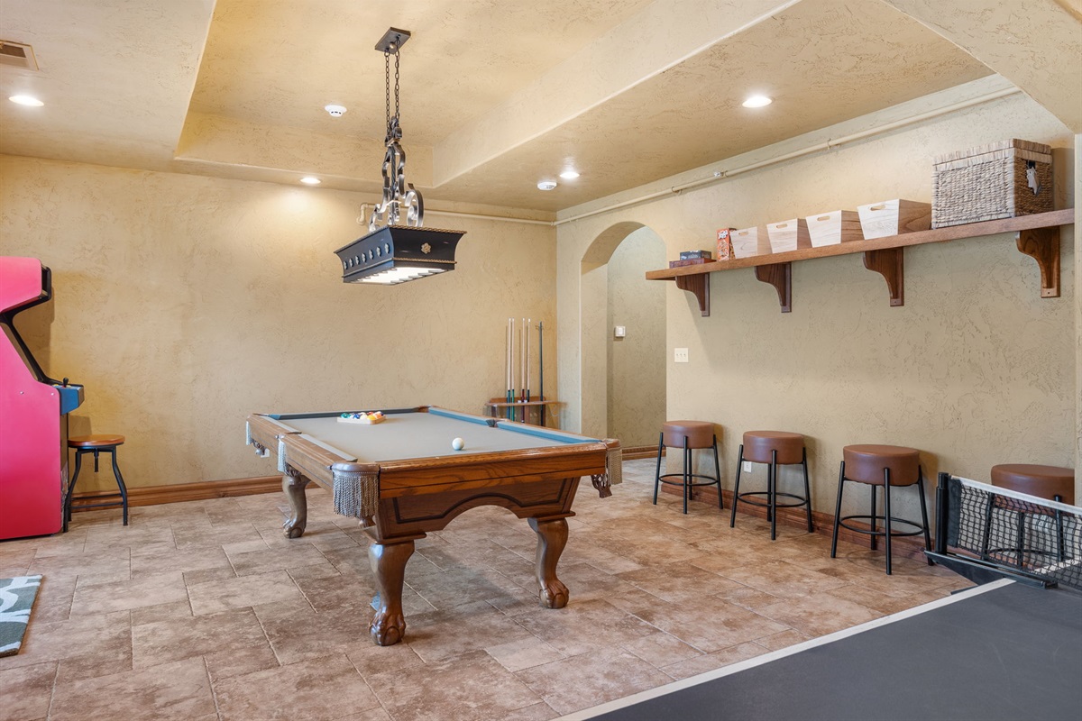 Lower level living room