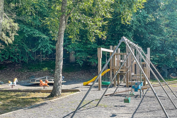 Playground by the beach