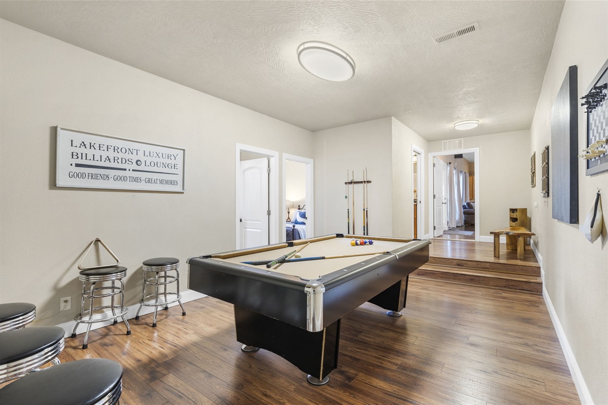 Billiard room