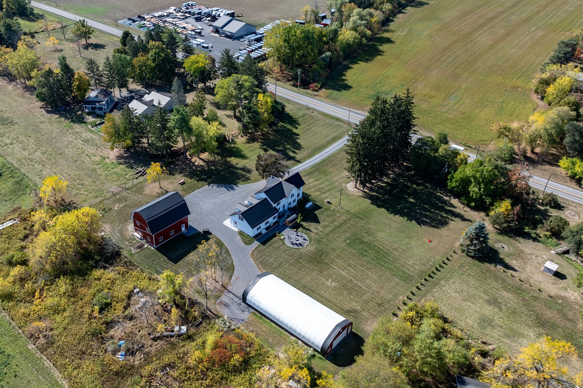 Peaceful Finger Lakes property offering wide-open views and charming farm-style living