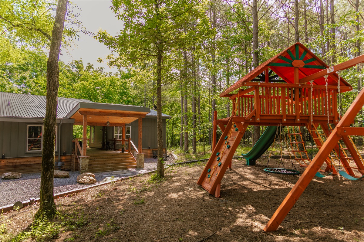 Close enough to the cabin for peace of mind