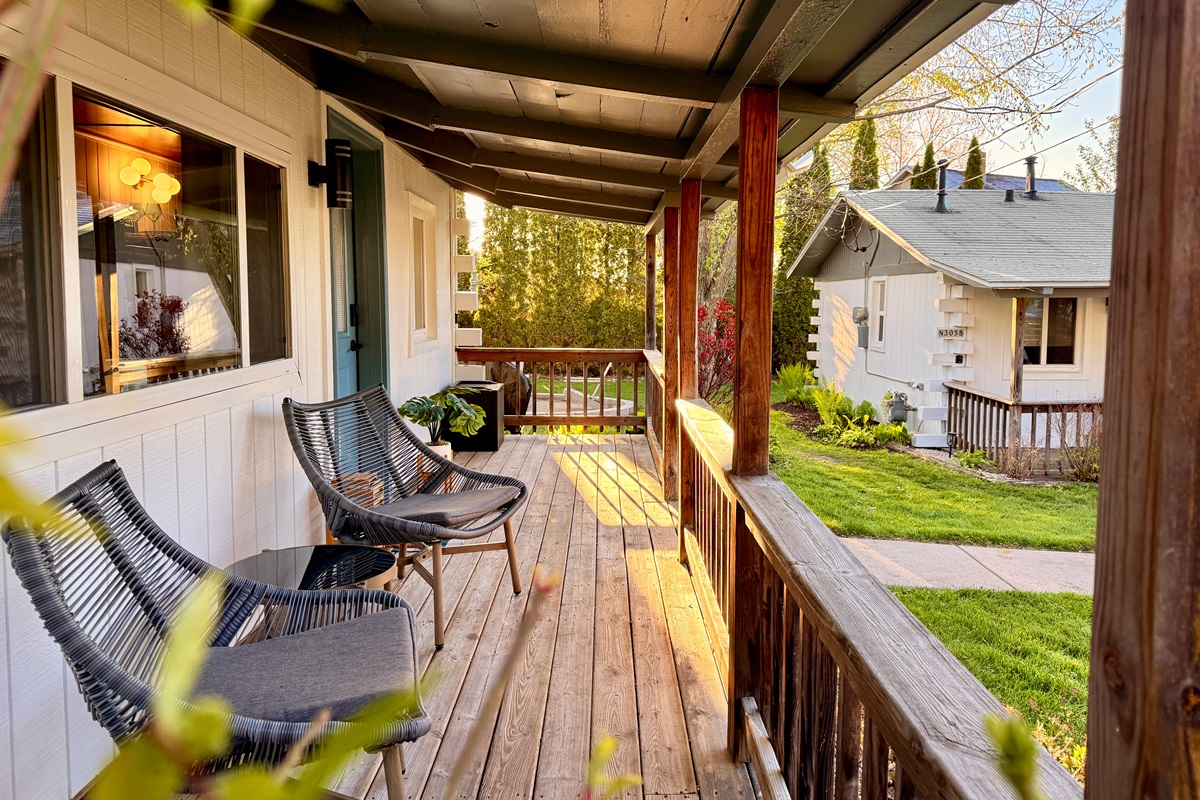 Seating Area on Porch