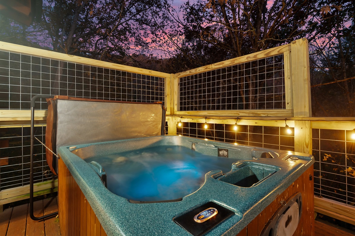 A soothing soak anytime.