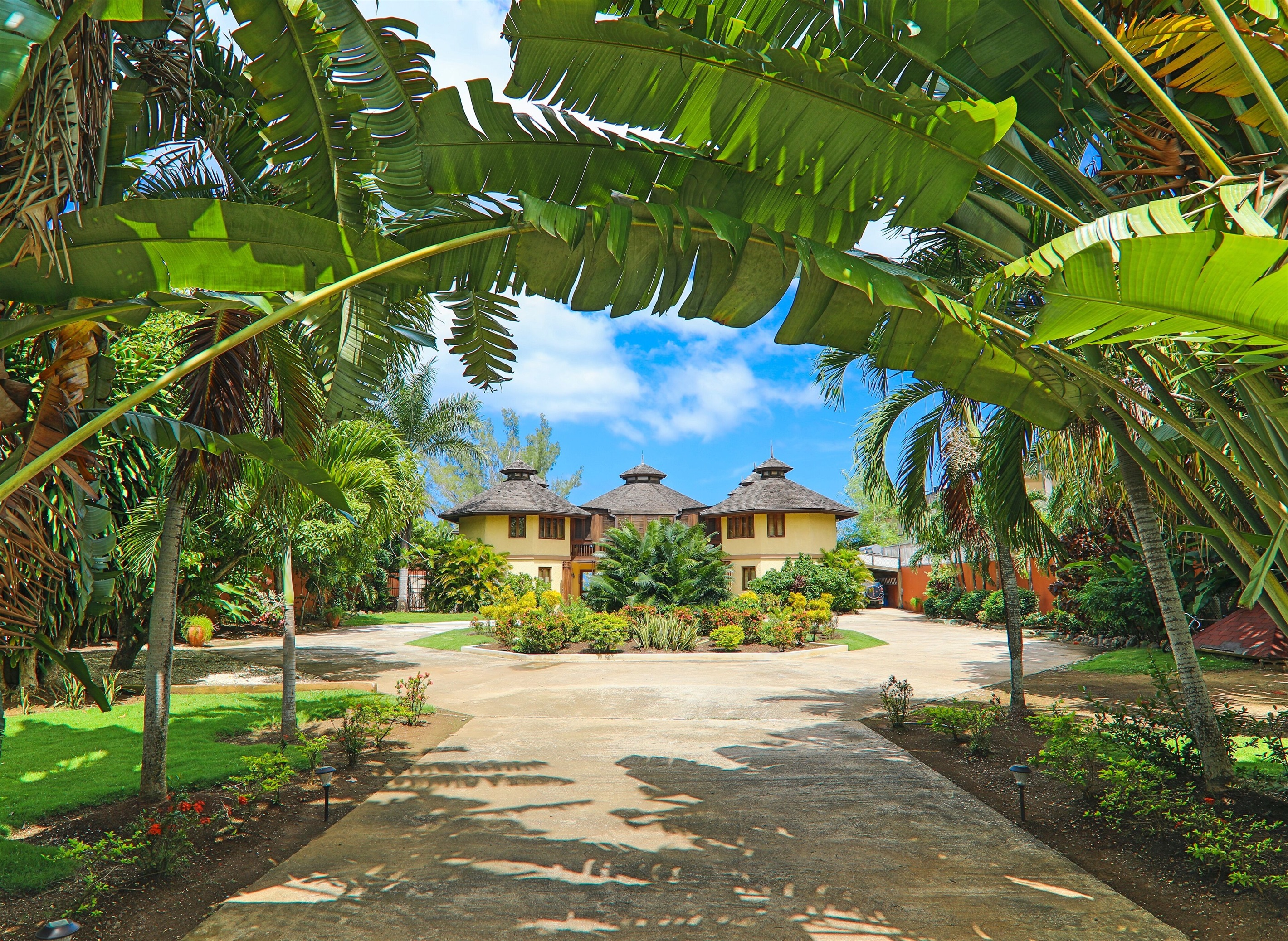 Driveway to the Villa