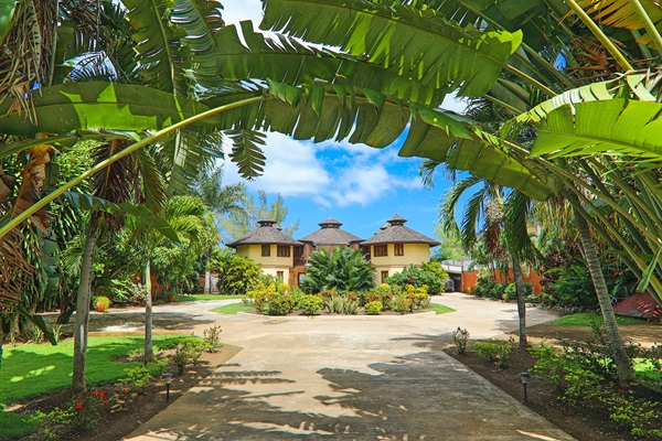 Driveway to the Villa